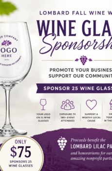 Wine Glass Sponsorship